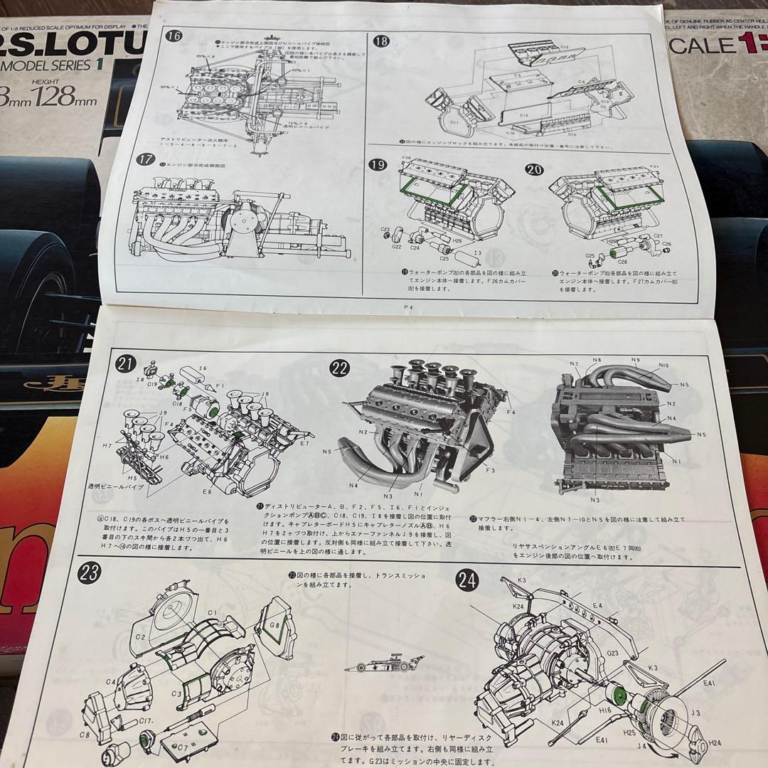 超貴重！　永代　1/ 8 ロータス72D John Player Special