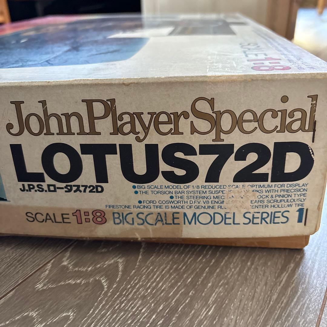 超貴重！　永代　1/ 8 ロータス72D John Player Special