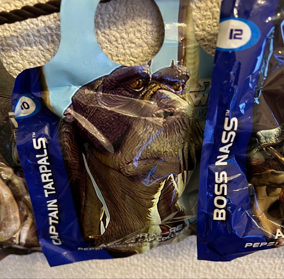 未開封　ペプシ特別ボトルキャップ　スター・ウォーズ　8個セット