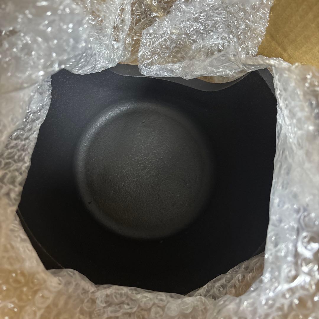 南部鉄器 茶の湯風炉釜 紅鉢竹紋 2、2L