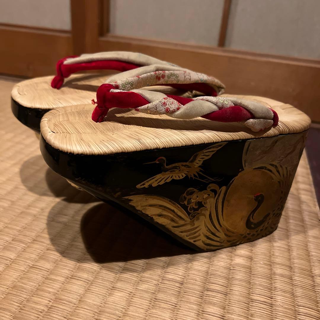 ぽっくり　七五三　アンティーク