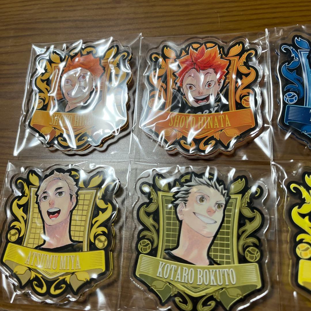 ハイキュー　JF アクリルバッジコレクション　全種セット