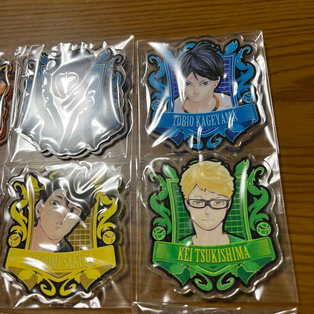 ハイキュー　JF アクリルバッジコレクション　全種セット