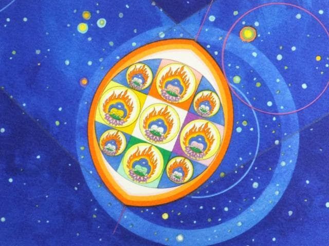 前田常作 直筆サイン『散華 マンダラ』リトグラフ 2000年 0611T - メルカリ