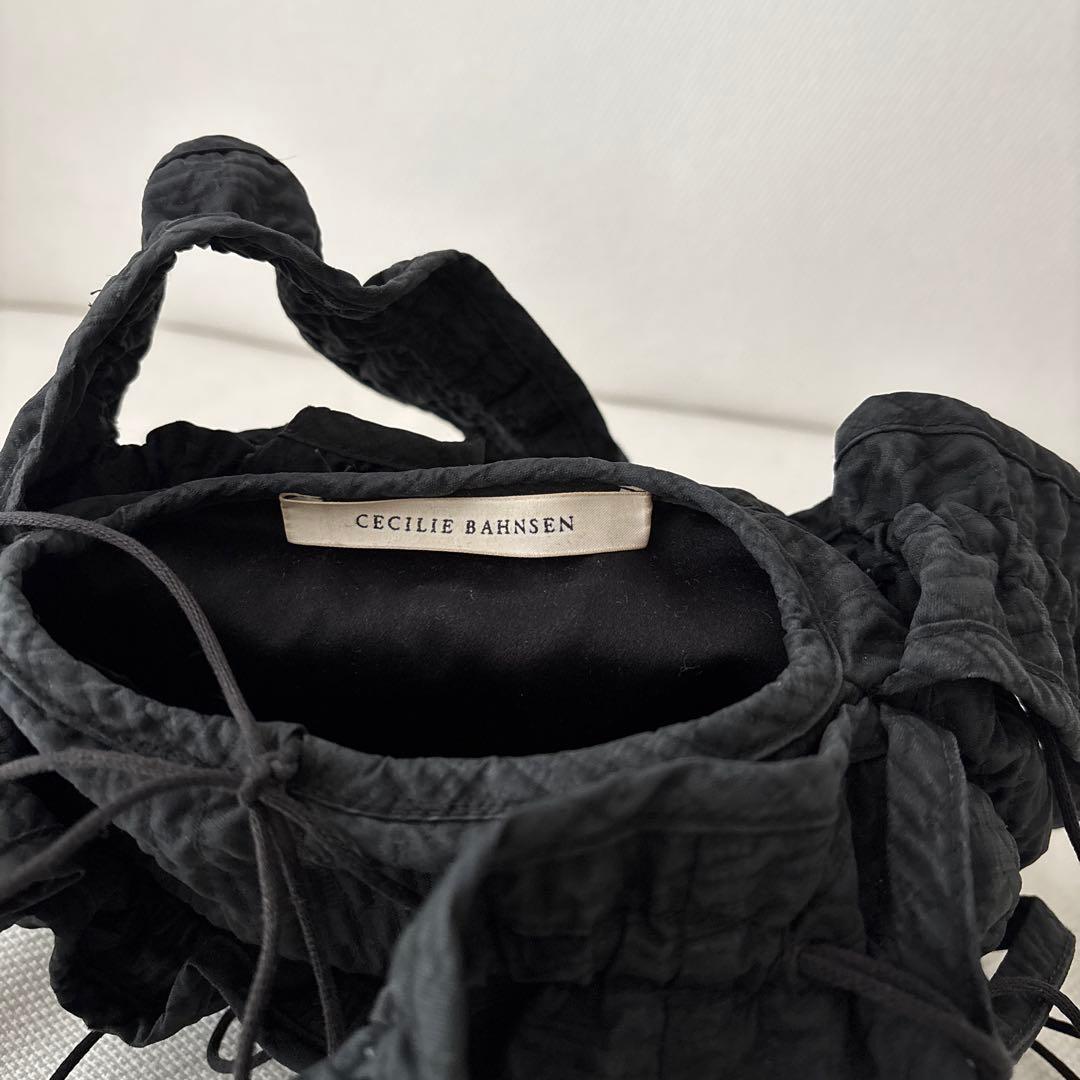CECILIE BAHNSEN ブラックハンドバッグ