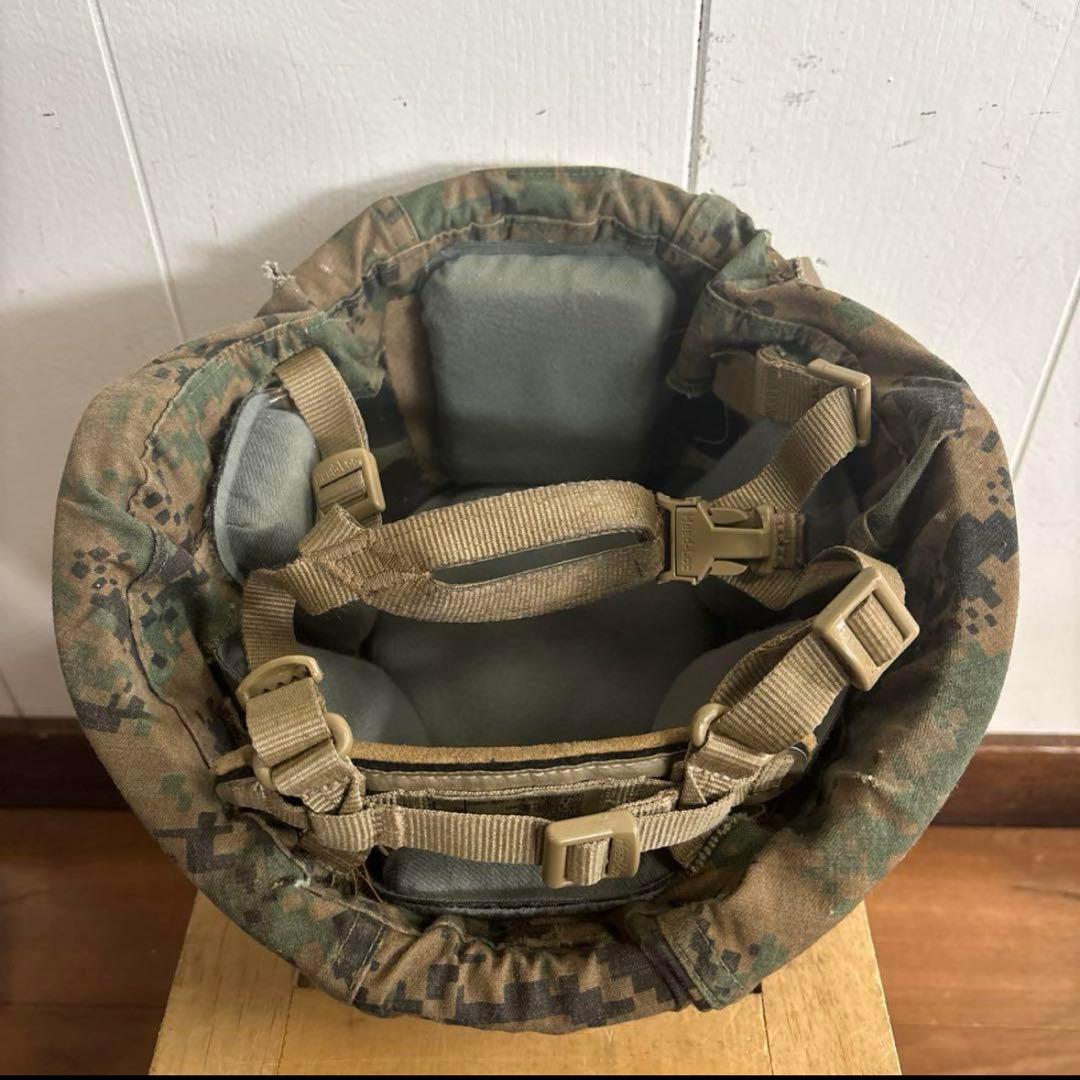 米軍 実物 GENTEX ECH HELMET MEDIUM 送料無料