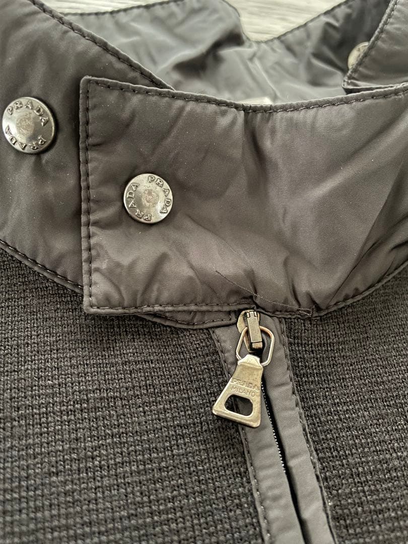 PRADA プラダ　ニット　ジャケット　メンズ　アウター