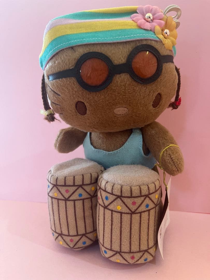 サンリオ ハローキティ VIVITIX ぬいぐるみ 日焼けガングロレア