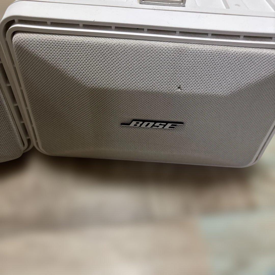 ミ*ズ様 BOSE スピーカー 101MMW ペア 天吊金具付き ホワイト 白