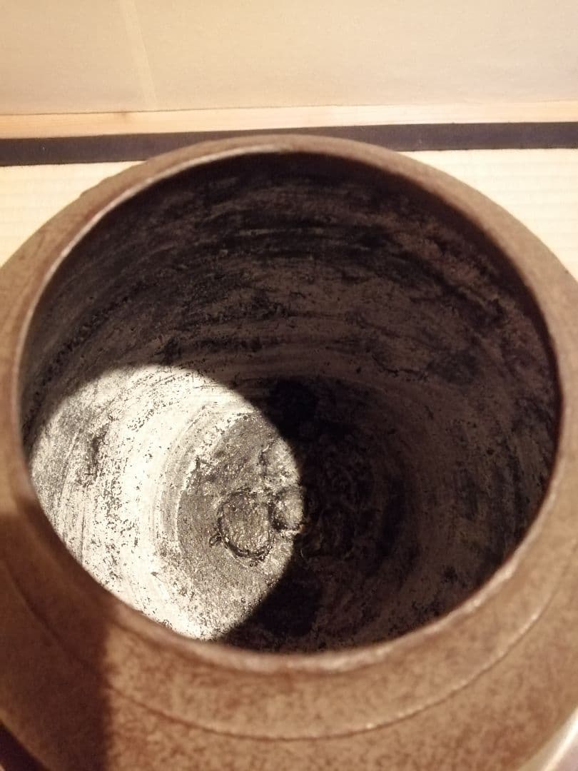 茶事具】釜師政光、風炉師雄芳造 唐銅朝鮮風炉釜 茶釜 釜