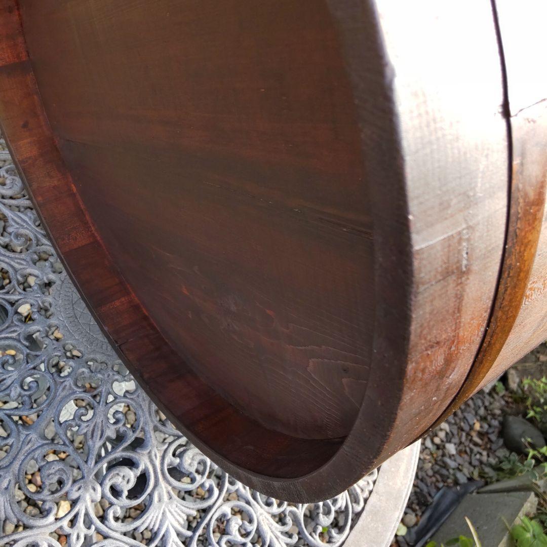 サントリー】木製 ワイン樽 プランター 樽型 ビンテージ