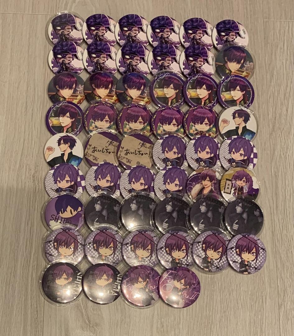 まとめ売り 浦島坂田船 志麻 缶バッジ 100個