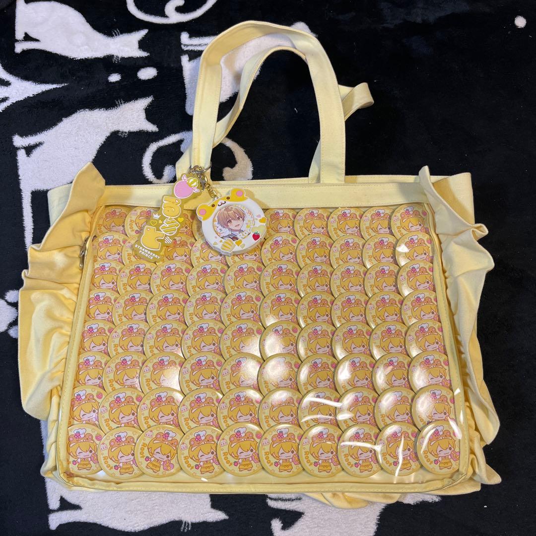 るぅとくん 缶バッジ 2022 Spring アニマル80個 痛バッグ るぅと