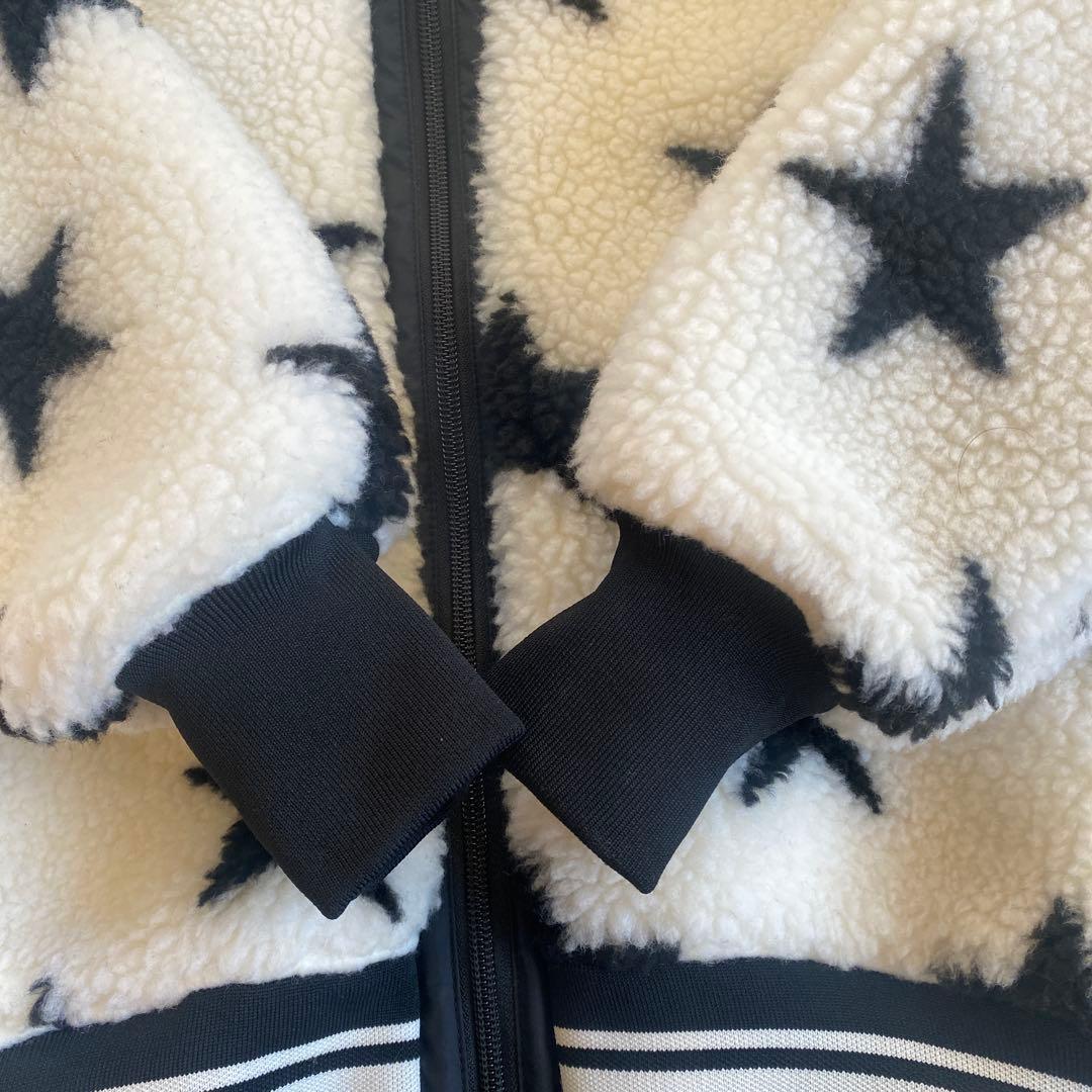 希少 美品 Jack Bunny!! ジャックバニー 星柄 ボア ジャケット