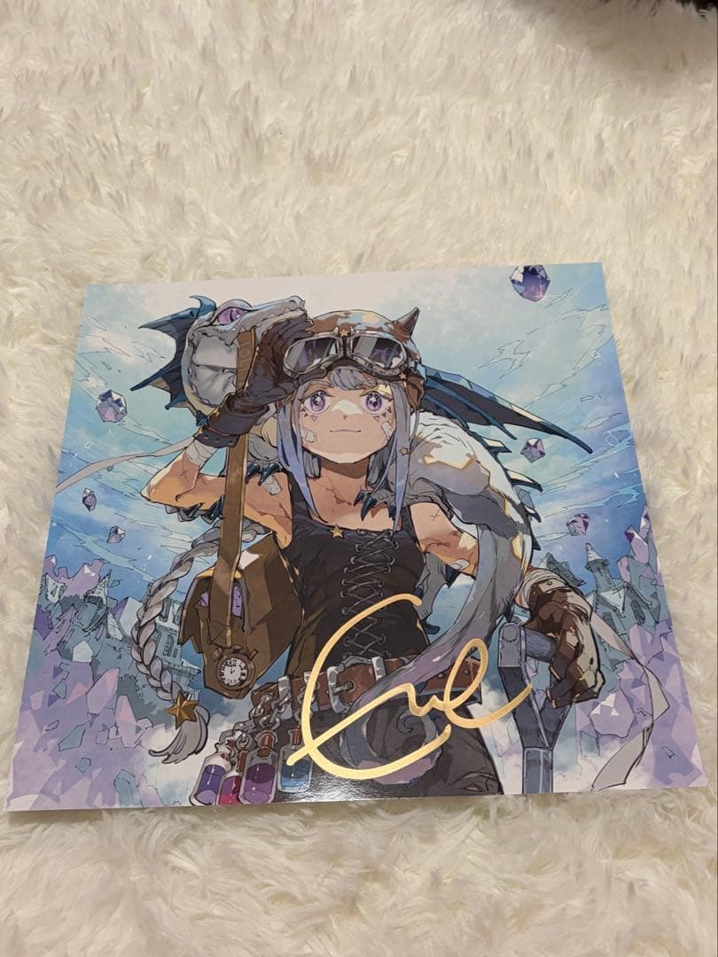 あ*様 Eve UNDERCOVERくじ I賞 ジャケットポスター 直筆サイン入 「Eve