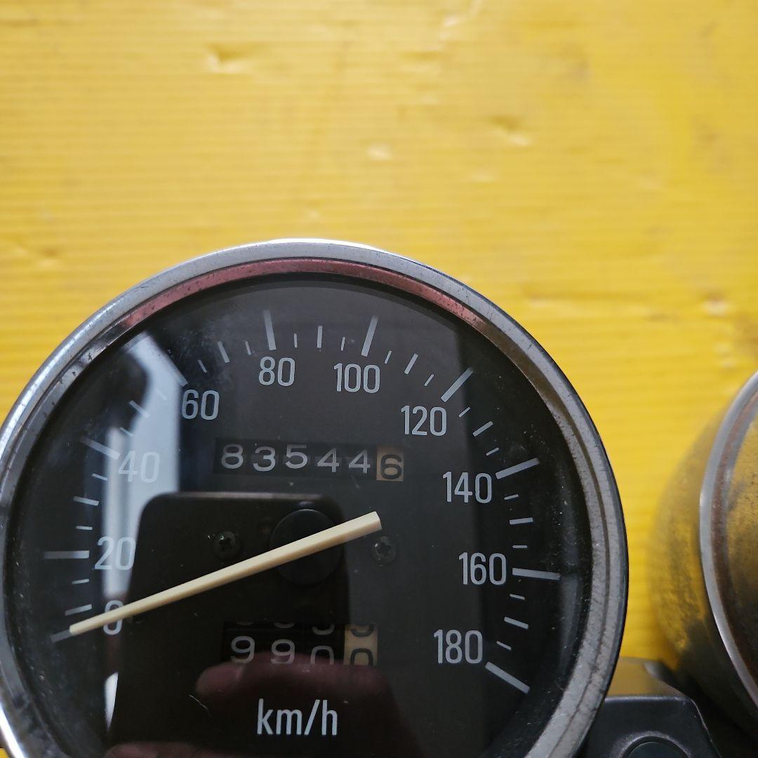 ゼファー400スピードメーター