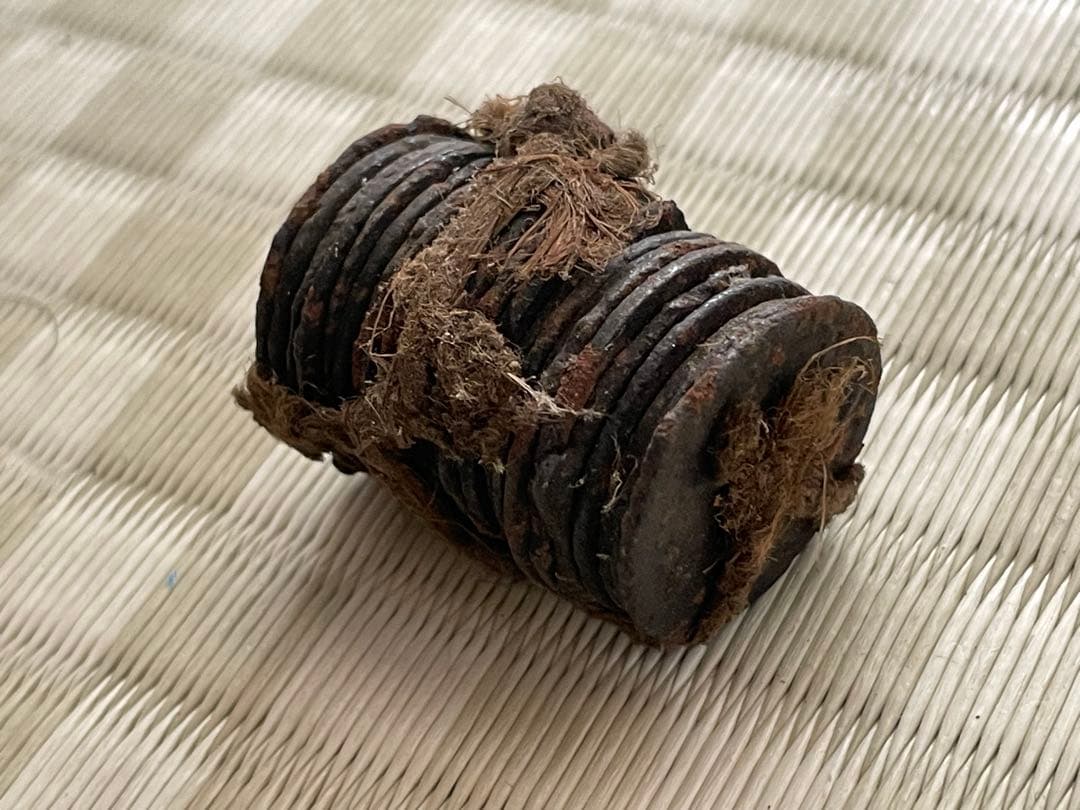 寛永通宝 キセル 出土 紐 江戸時代 仏像 道祖神 お守り 宝珠 刀 石器 土器