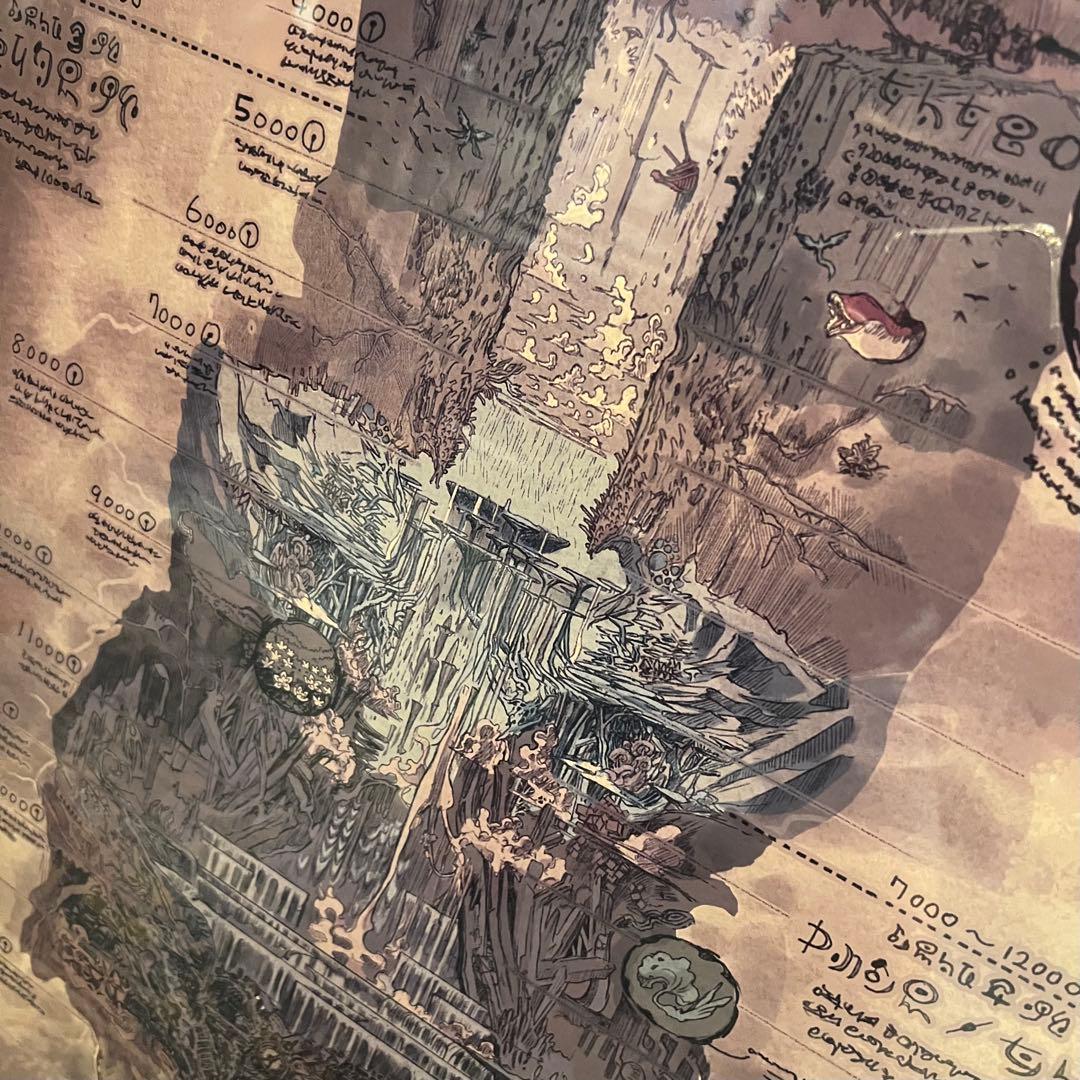 激レア】メイドインアビス 奈落見取り図 B2ポスター&マグネット3個セット