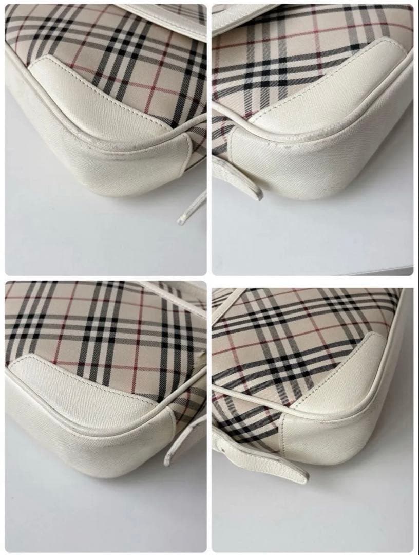 ★連休セール【BURBERRY】ワンショルダーバッグ　ターンロック　ノバチェック