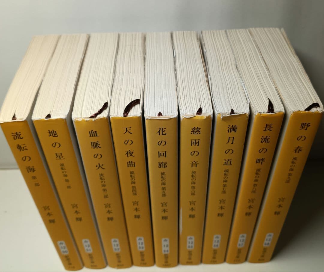 宮本輝】流転の海 シリーズ全巻セット 1巻〜9巻 - メルカリ