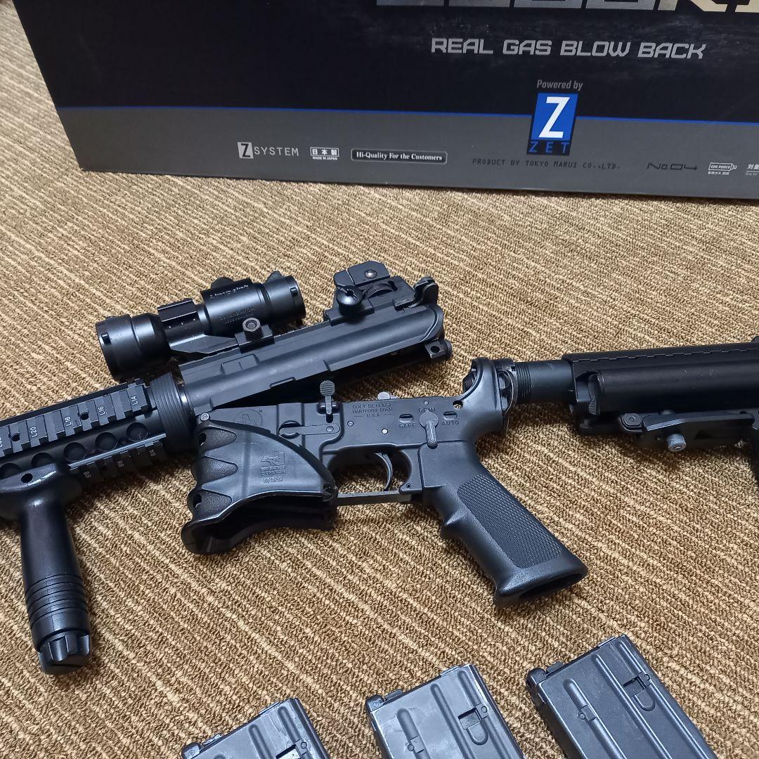 東京マルイ　CLOBR BLOCK1 ガスガン 光学サイト付き　アッパー追加