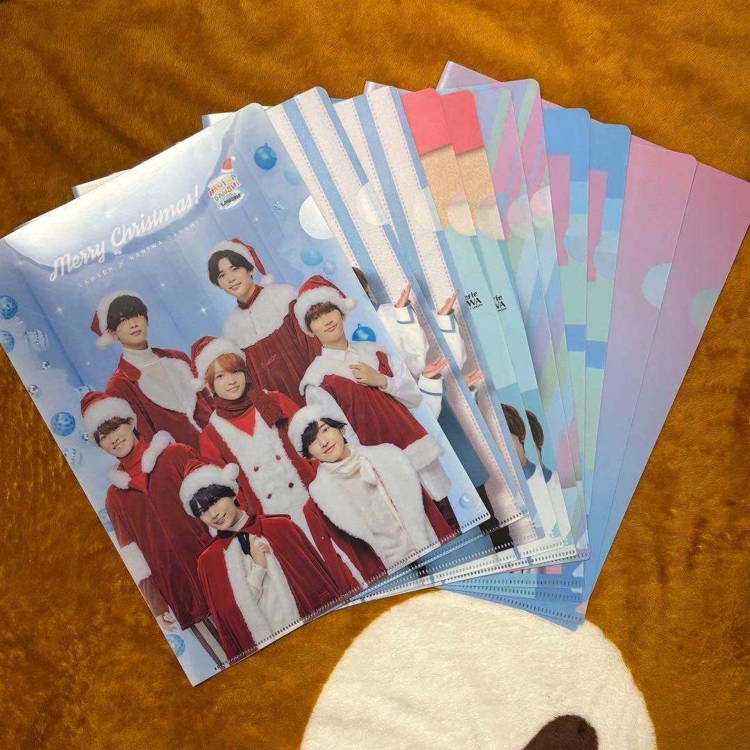 なにわ男子 ローソンコラボ クリアファイル セット - メルカリ