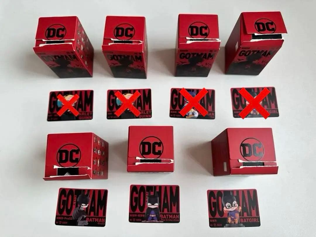 POPMART DC GOTHAM CITY シリーズ 7体セット POPMART DC GOTHAM CITY