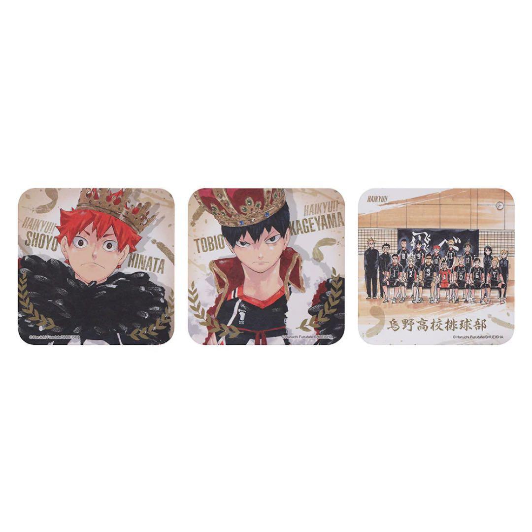 3BOXセット■『ハイキュー!!』 アートコースター(R) 第1弾 全種セット