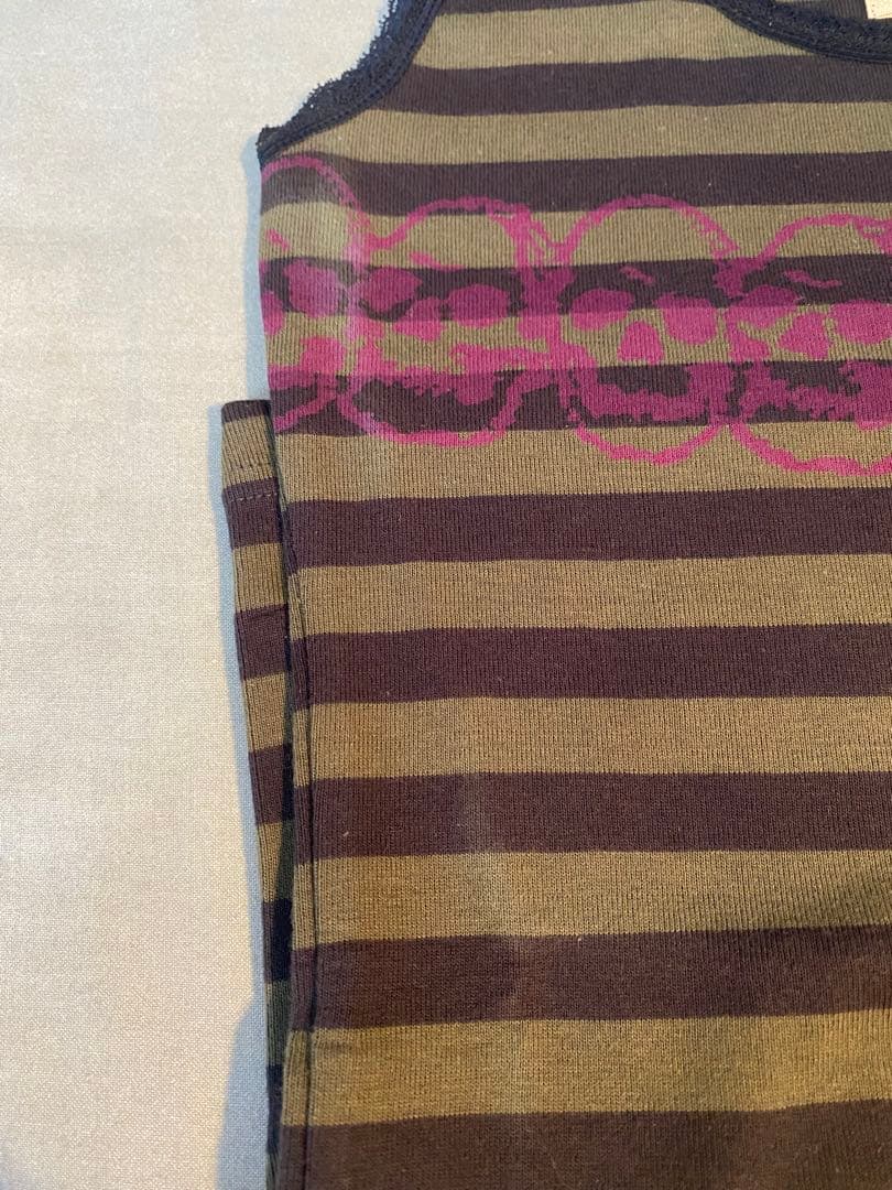 新品　初期　ヒステリックグラマー '90 スカル柄　ドクロ　タンクトップ　Y2K