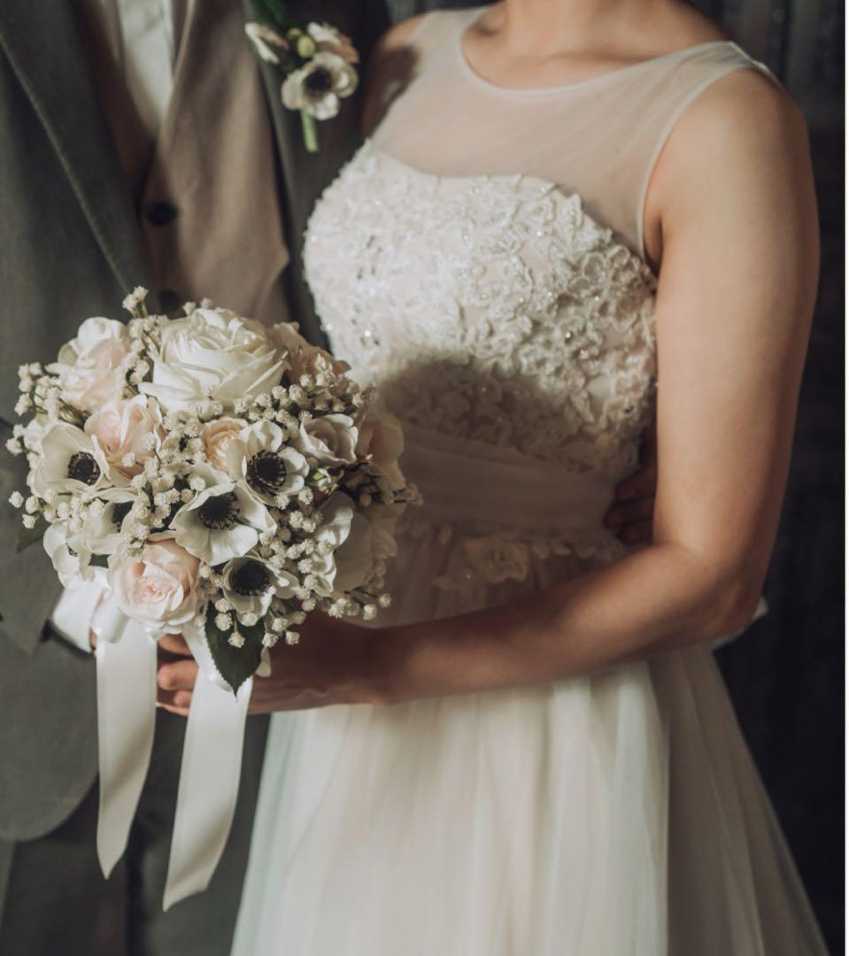 ★kuma yns wedding Aラインクリーニング済