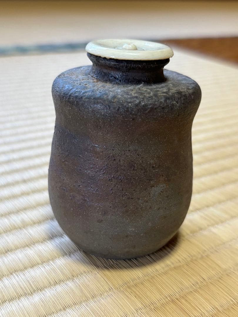 ベアトリーチェ様専用】【美品】丹波焼 尻張茶入 丹波茶入 森本丹山 茶道具