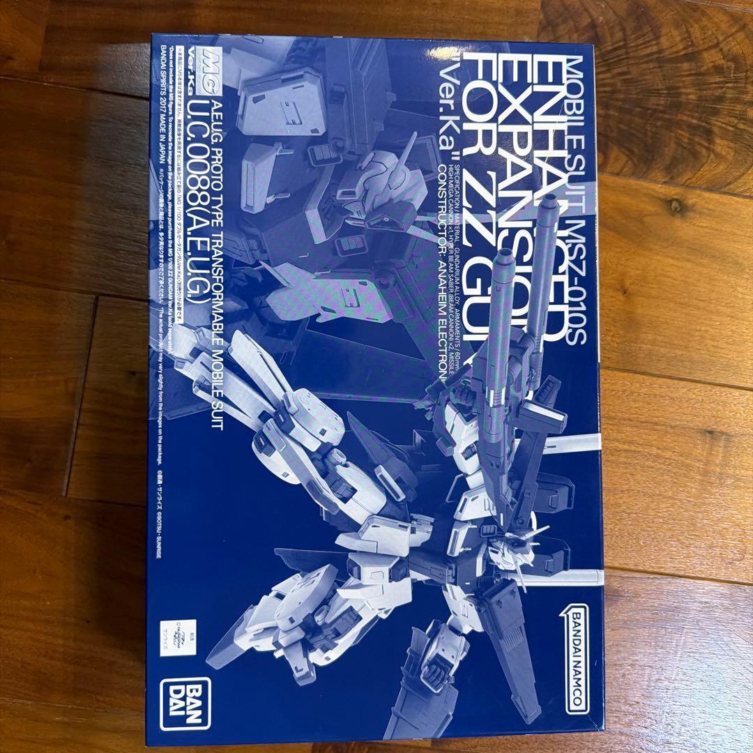 MG ZZ GUNDAM Ver.Ka 1/100 プレミアムデカール付強化型