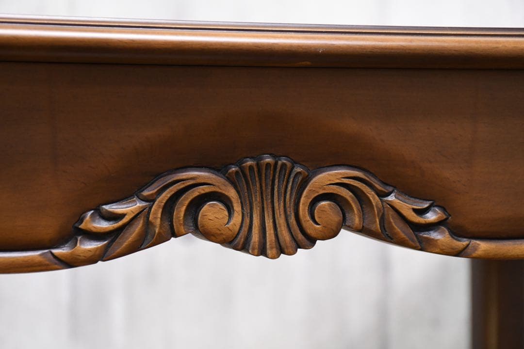 EGK54 カリモク 猫脚 彫刻 ダイニングテーブル DP4200 クラシック