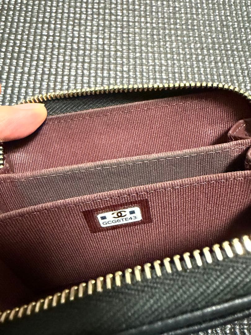 CHANEL ブラック ケース キルティング