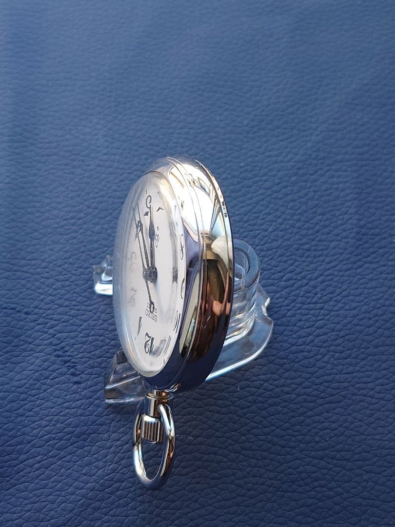 【新宿駅開業100周年 刻印あり 稼働】セイコー SEIKO 鉄道時計 懐中時計