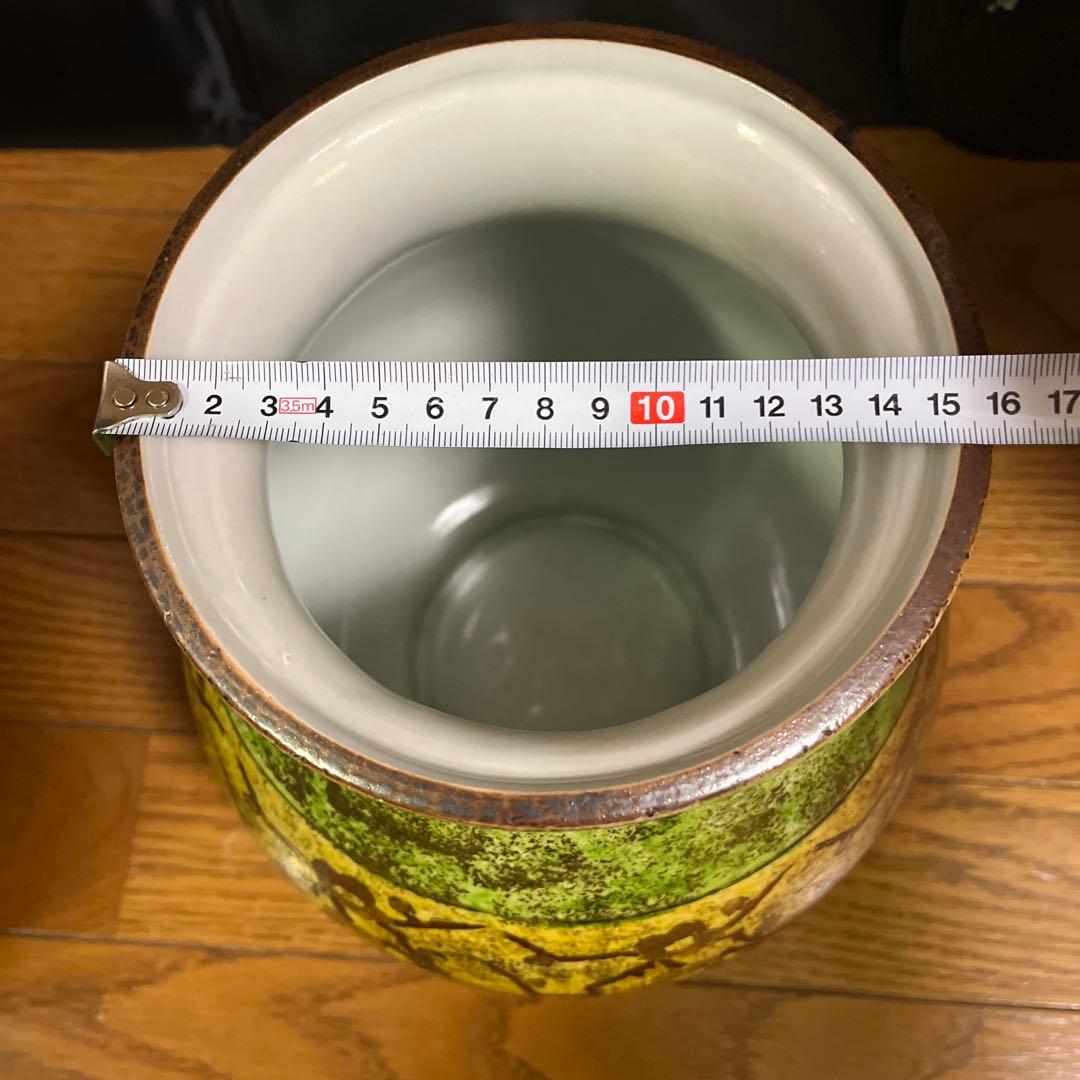 九谷焼　松本佐一造　花瓶　壺