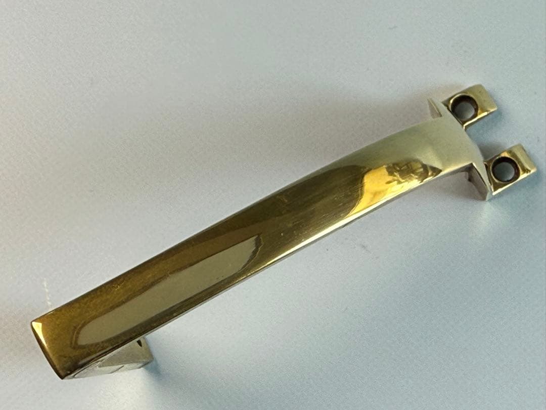 タナカ製ガスガンSAA用真鍮製バックストラップ&トリガーガードセット