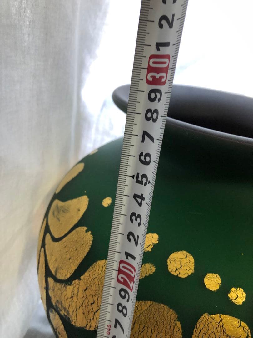 ○骨董品○￼壺○花器○ガラス○河口馬次郎作