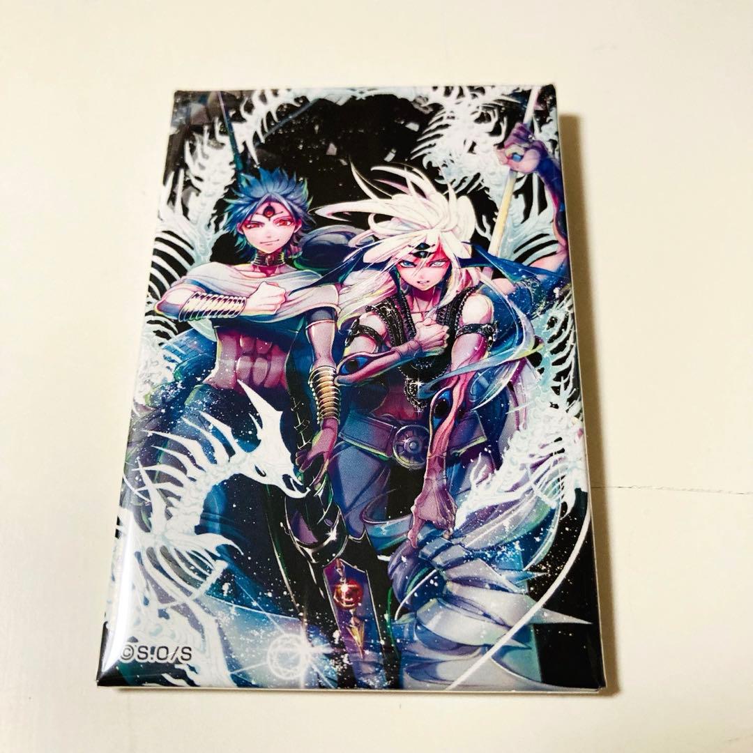 美品✳️マギ『練白龍&ジュダル イラスト缶バッジコレクション』大高忍