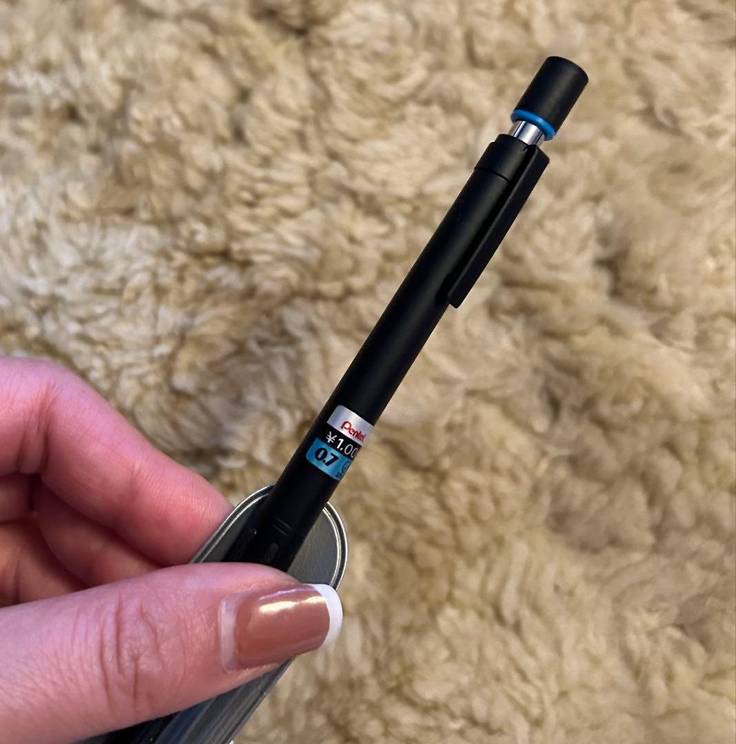 たど様◇レア廃盤◇旧型ぺんてる◇GRAPH1000◇PG1007青◇0.7シース