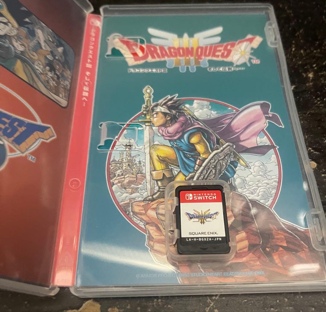 Switch版 ドラゴンクエスト1.2.3の2本セット売り！