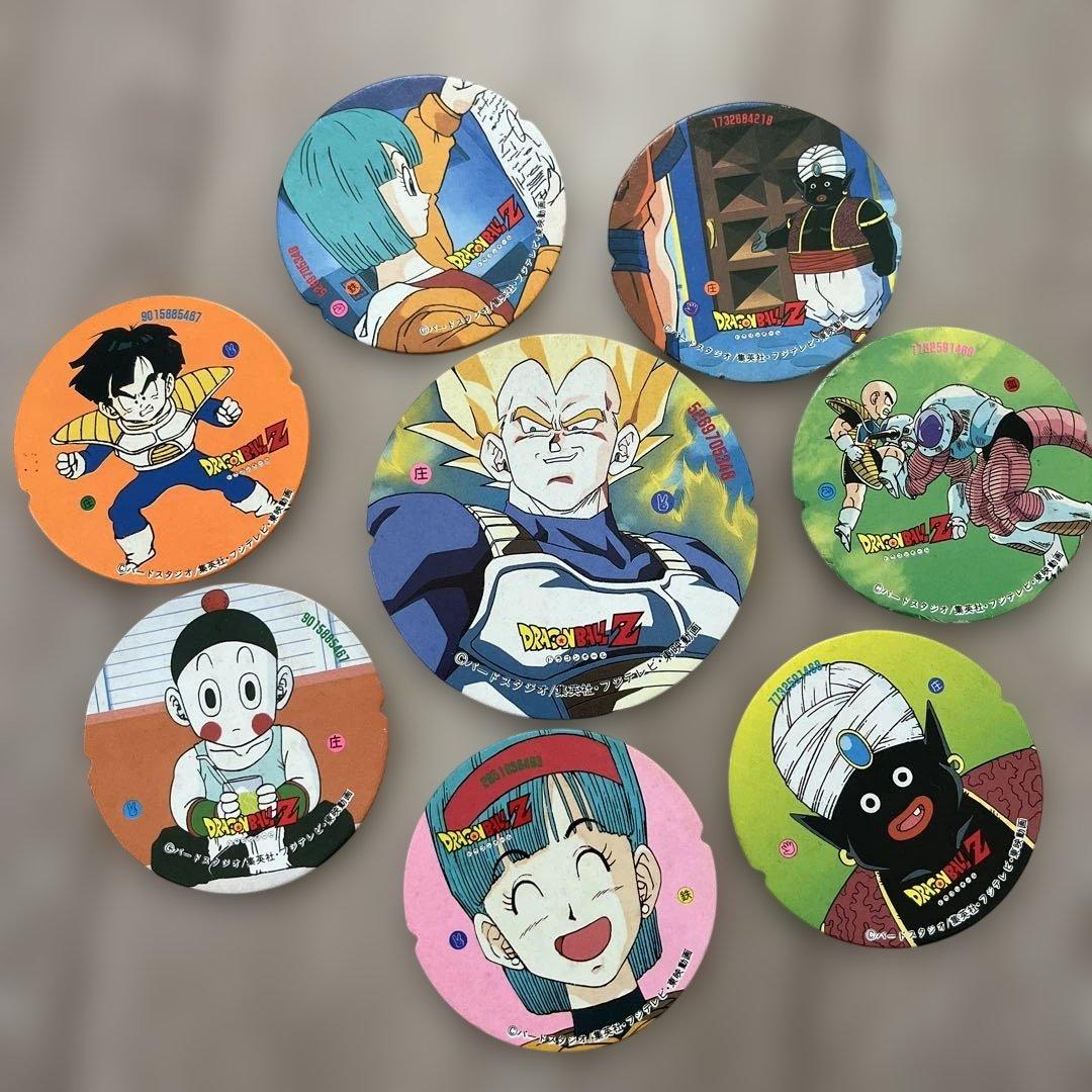 【当時物】ドラゴンボールZ メンコセット　希少 ドラゴンボールZ・角メンコ10枚セット レトロ 当時物 駄菓子屋⑨の通販