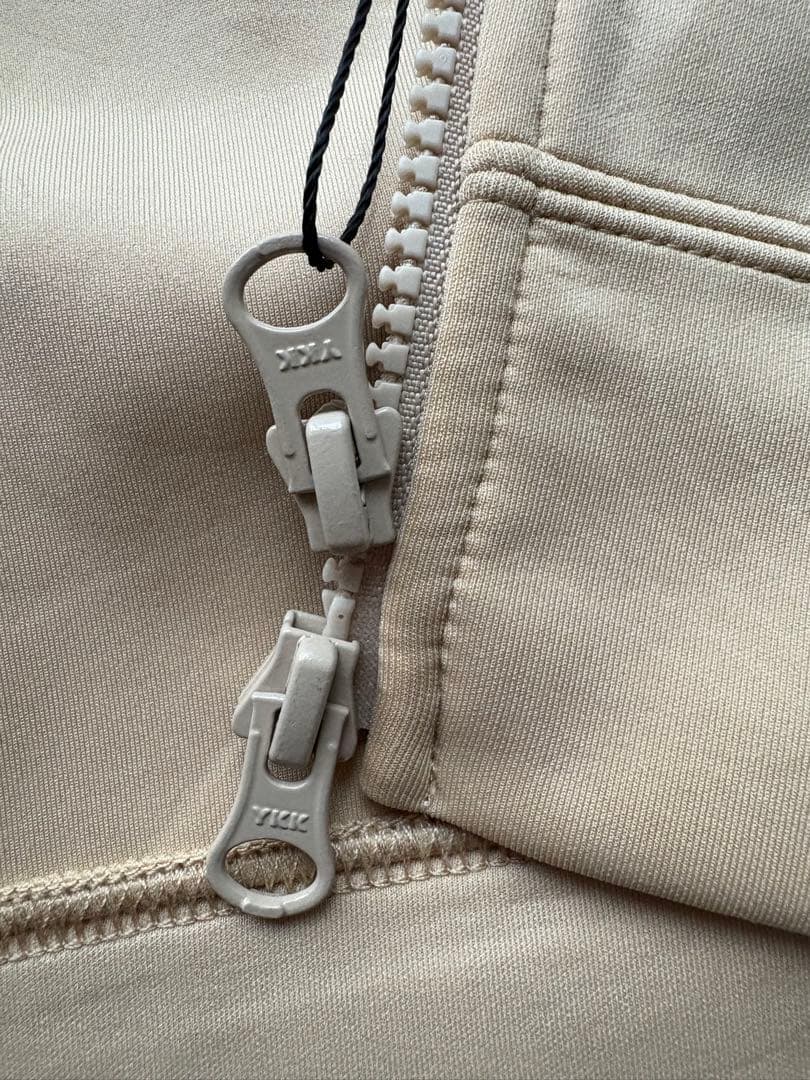 Admiral ベージュ フルジップフーディー　パーカー