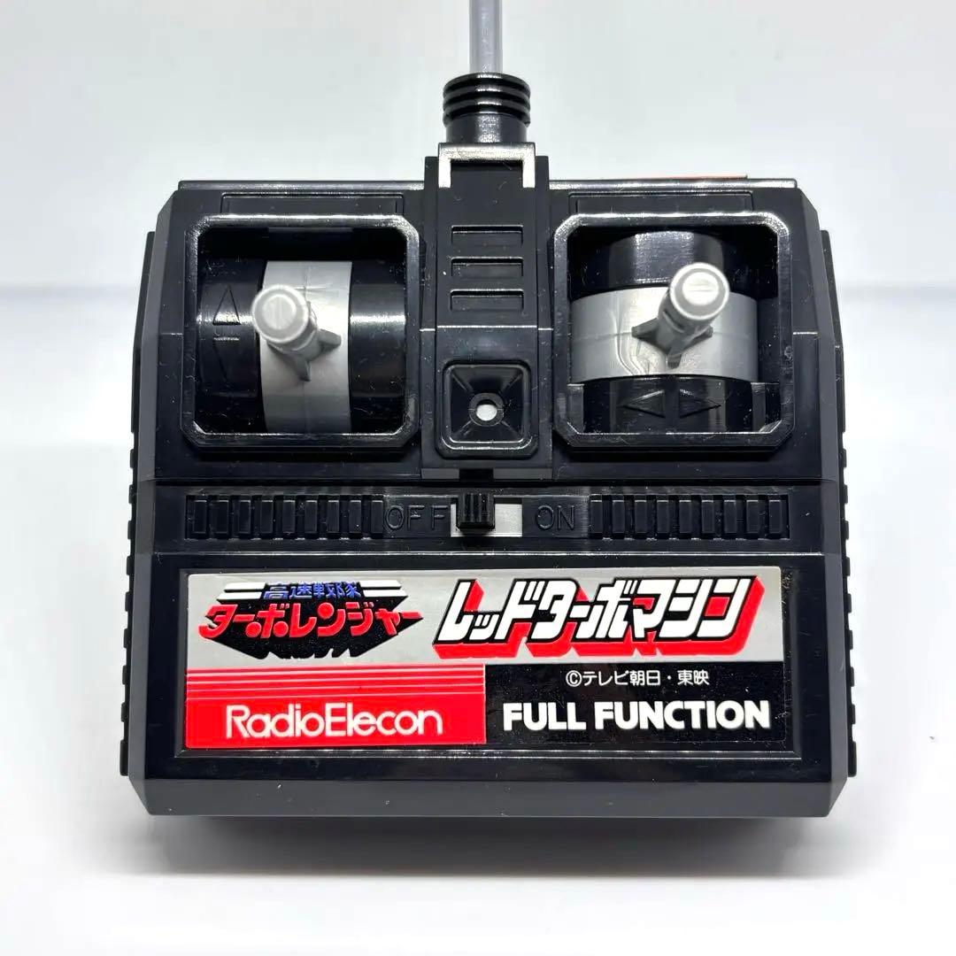 高速戦隊ターボレンジャー レッドターボマシン ラジコン ポピー 1989年