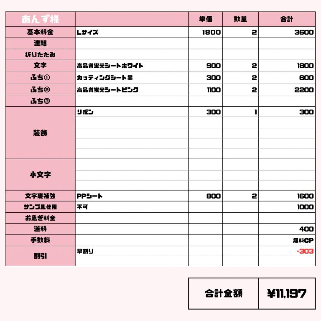 あんず様 専用【3/8発】うちわ文字 連結 文字パネル 団扇屋さん オーダー