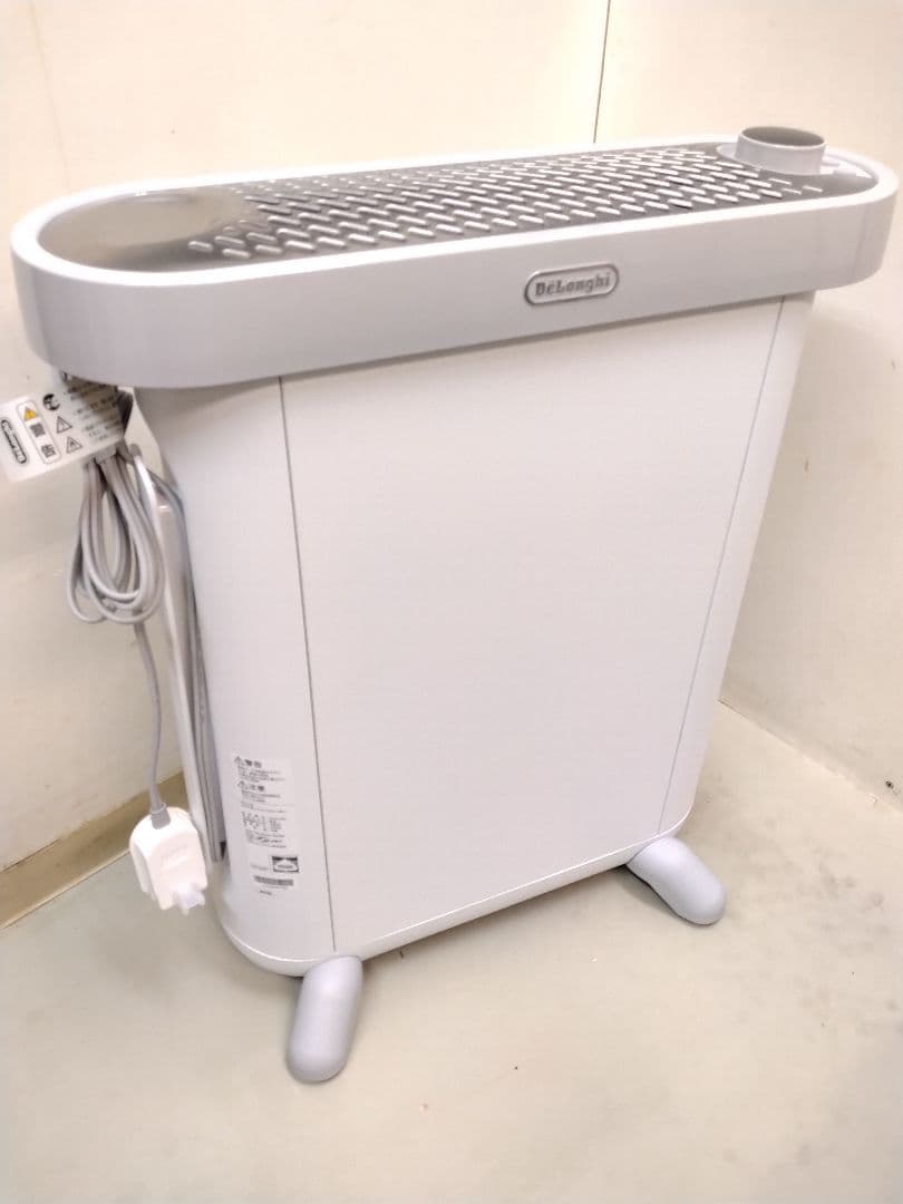 MNです DeLonghi マルチダイナミックヒーター IDH15 WG マルチダイナミックヒーター ソラーレ ピュアホワイト IDH15-WG | De