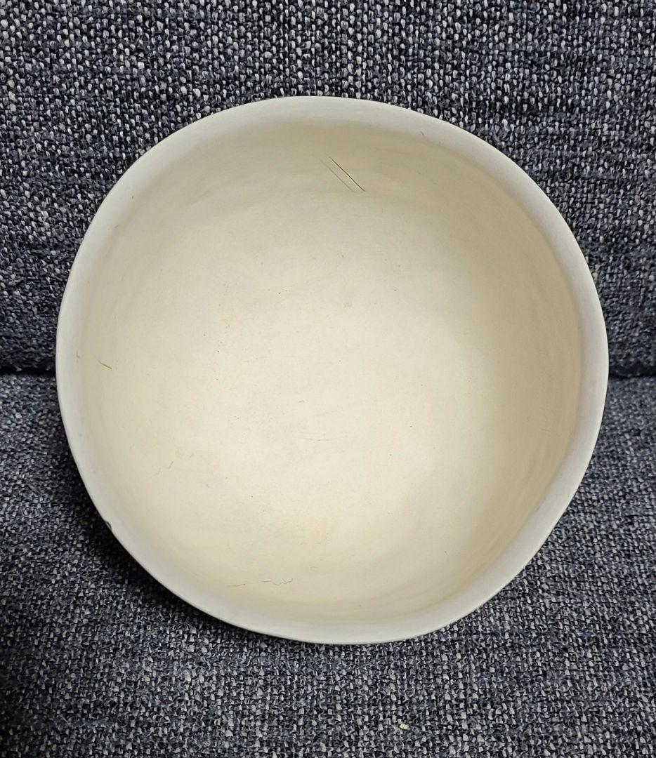 レア品 希少 内田鋼一 ホワイトボウル 工芸品 中サイズ 【欠けあり