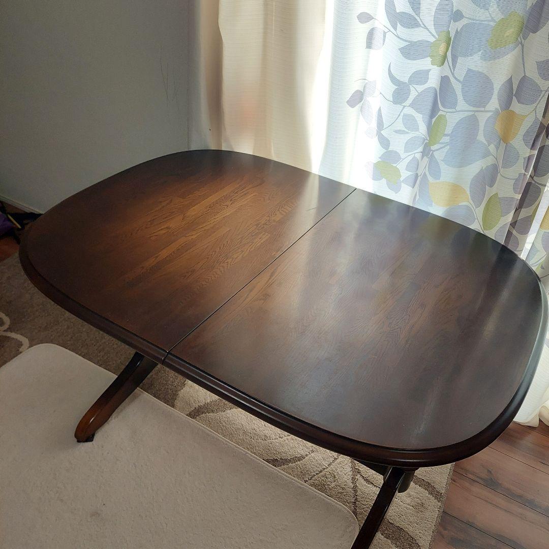 飛騨産業 キツツキ エクステンション ダイニングテーブル 拡張 伸縮テーブル