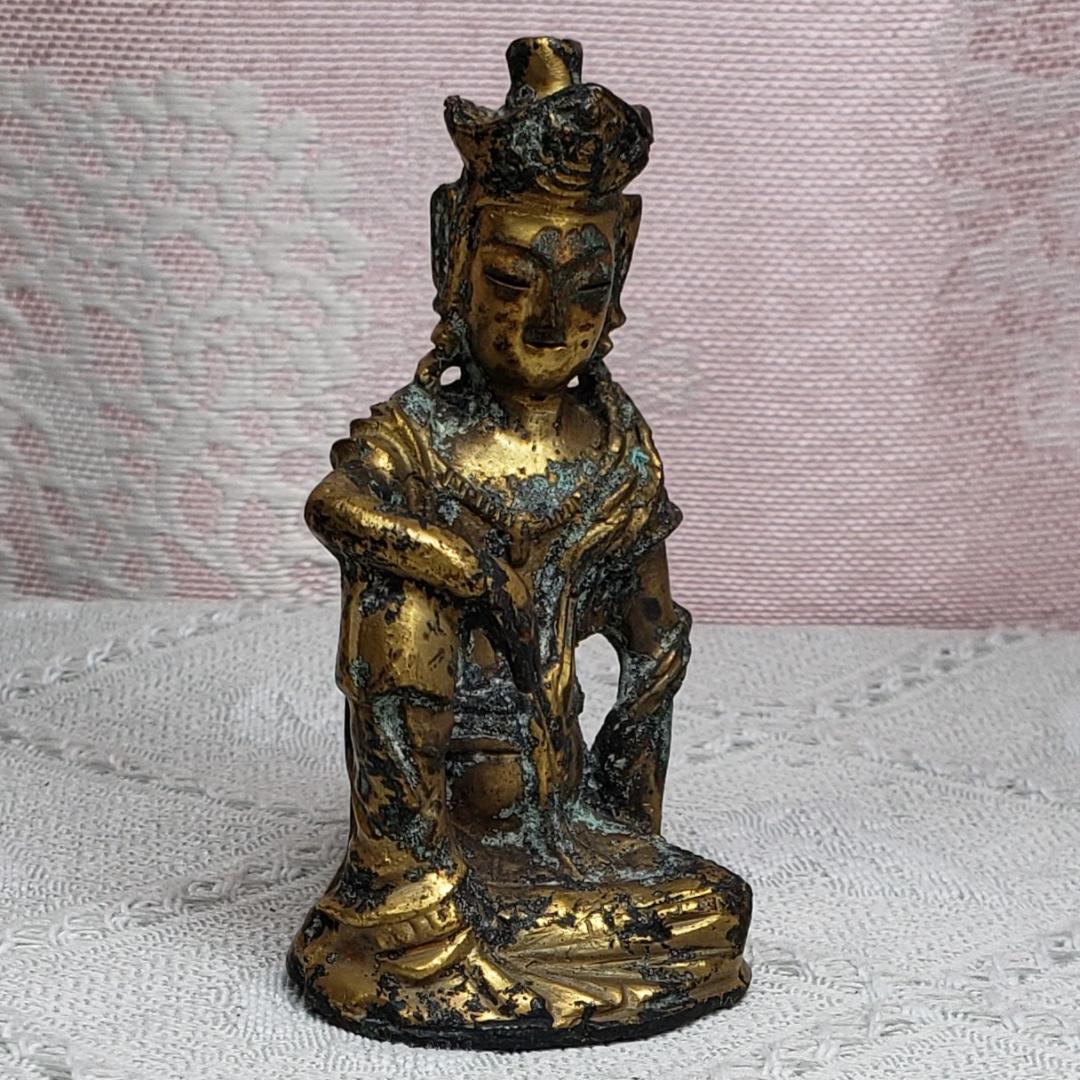 観音菩薩立像｜奈良国立博物館 【博物館級】◇新羅金銅観音菩薩立像 新羅