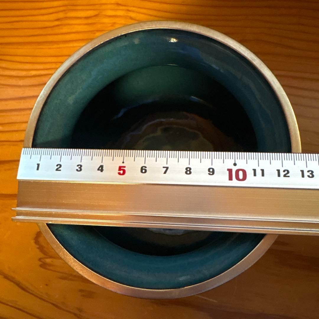 鵬雲斎好み唐物七宝建水 黄井仁造 - メルカリ